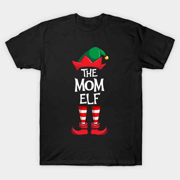 Mom Elf Matching Family Christmas T-Shirt by hazlleylyavlda